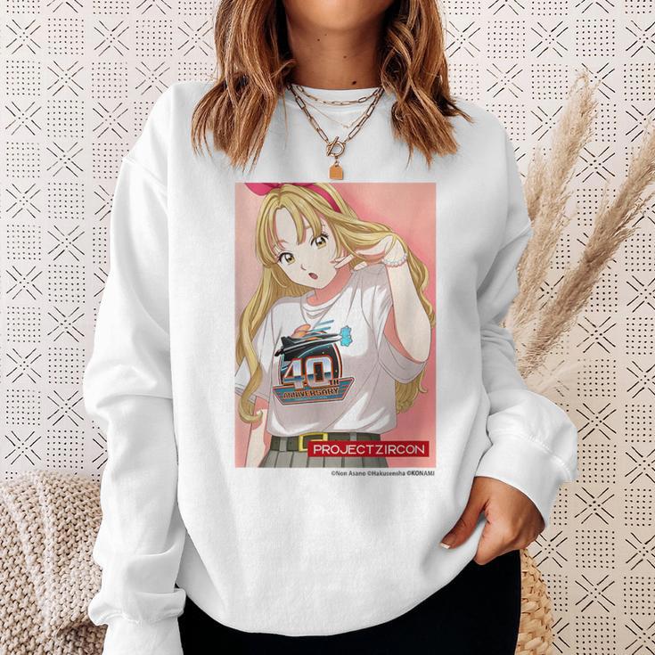 【Project Zircon×Fcグラディウス40th】ネオン（By淺野のん）「Fcグラディウス40th」 スウェットシャツ 彼女への贈り物