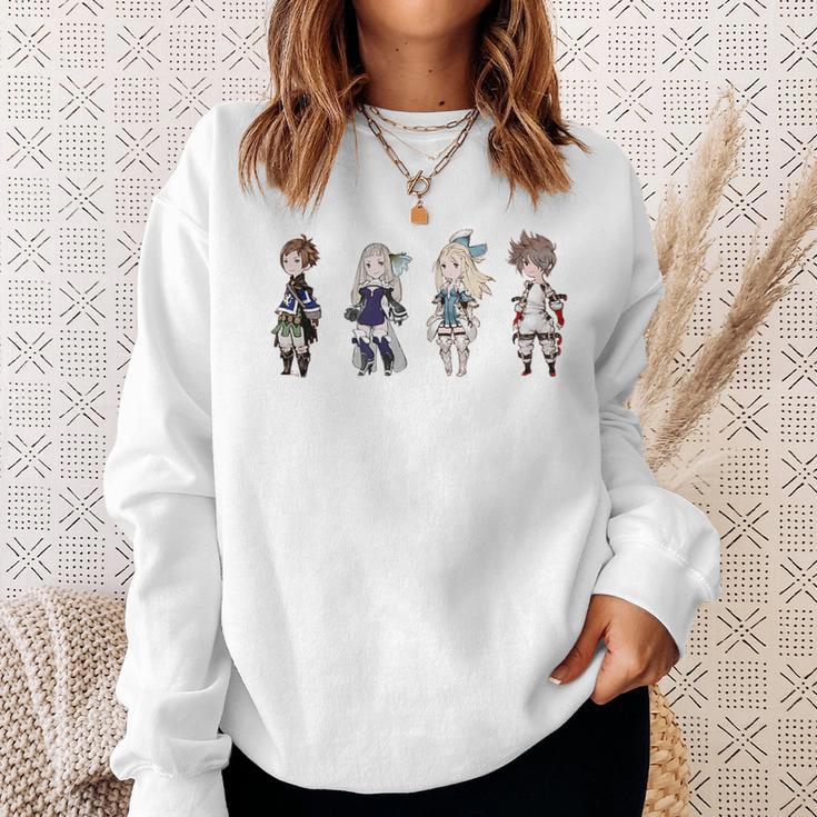 【公式】ブレイブリーセカンド：メインパーティ スウェットシャツ 彼女への贈り物