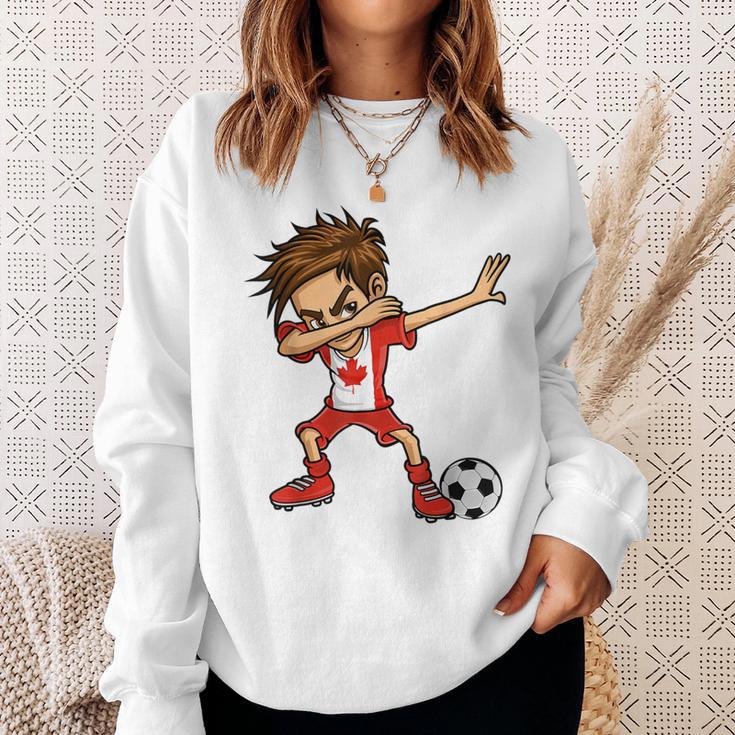 カナダ代表サッカー Canadaoccer Jersey カナダ国旗 スウェットシャツ 彼女への贈り物