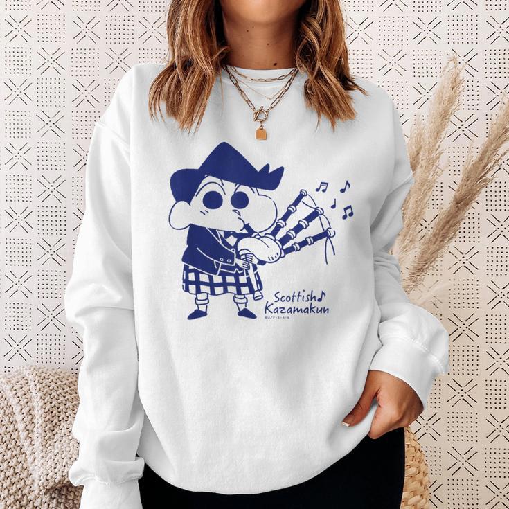 クレヨンしんちゃん スコティッシュ風間君 スウェットシャツ 彼女への贈り物