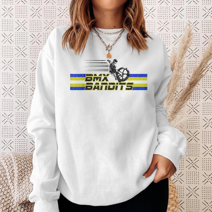 ダメージ加工 80年代 Bmx Bandits スウェットシャツ 彼女への贈り物