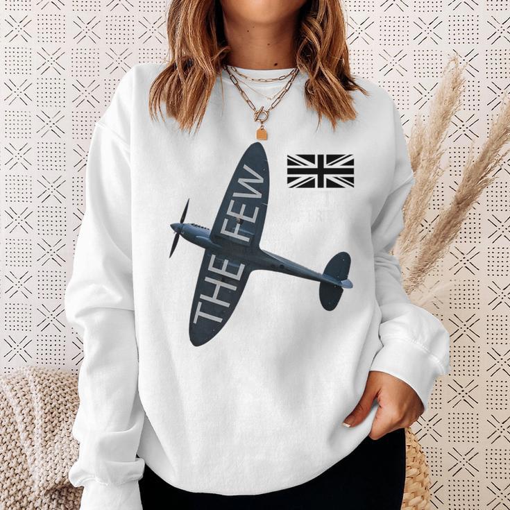 バトルオブブリテン イギリス空軍航空機 スピットファイア The Few War 飛行機 スウェットシャツ 彼女への贈り物