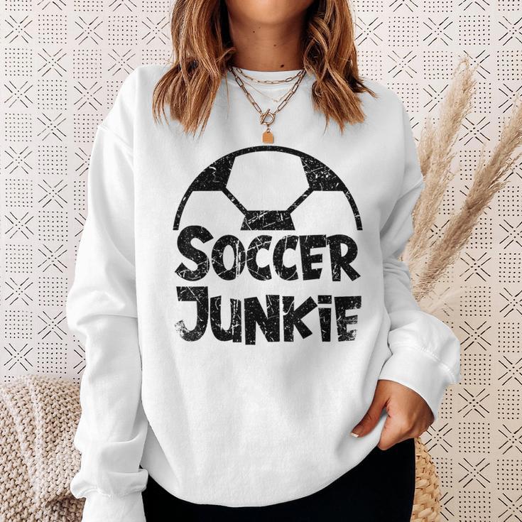 ビンテージ サッカー ジャンキー スウェットシャツ 彼女への贈り物