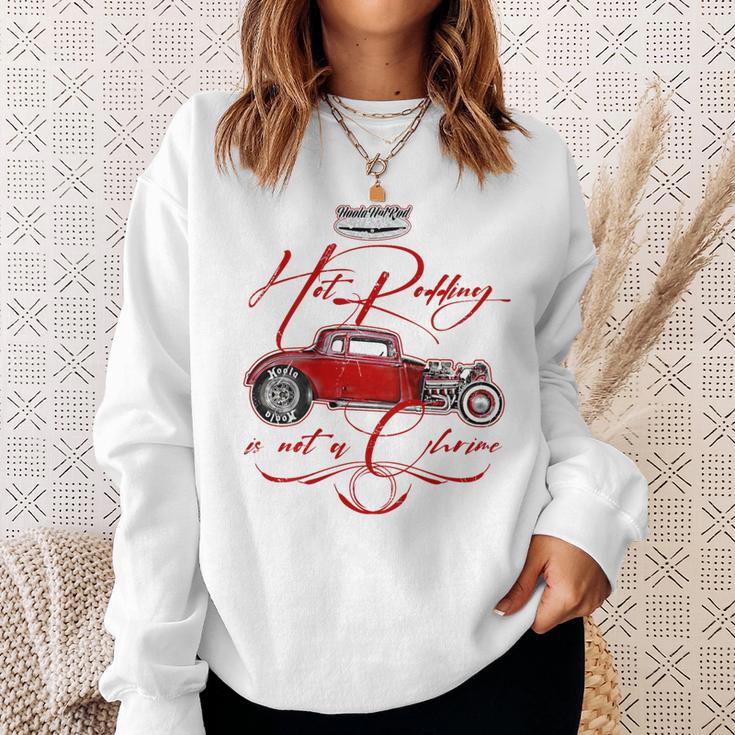 ホットロッド ホットロッド ハイボーイ T-バケツ ロッカリー 1930年代 ピンストライプ スウェットシャツ 彼女への贈り物