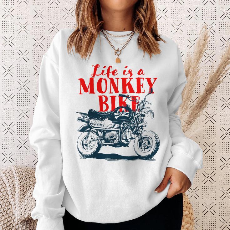 モンキーバイクバイク スウェットシャツ 彼女への贈り物