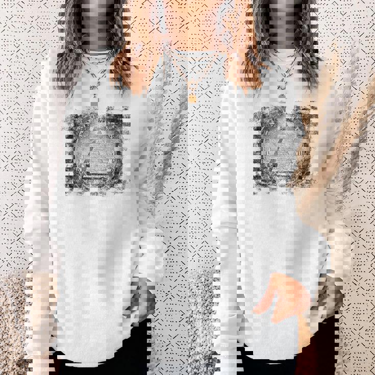 ヴィンテージ イルミナティ オールシーイング アイ ダラー フリーメイソン スウェットシャツ 彼女への贈り物