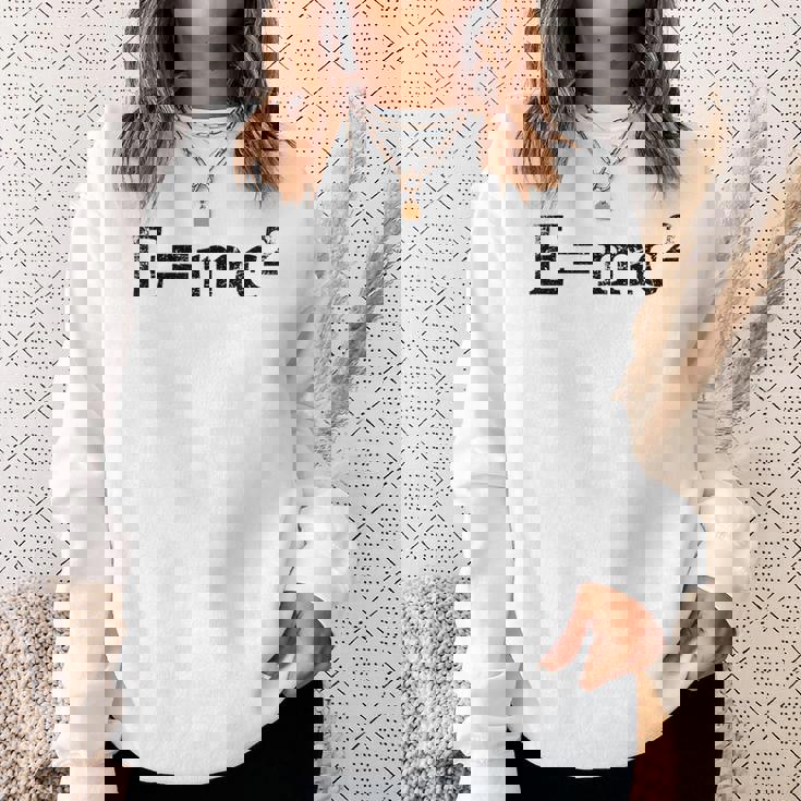 物理相対性理論e Mc2方程式の式 EMc2 スウェットシャツ 彼女への贈り物