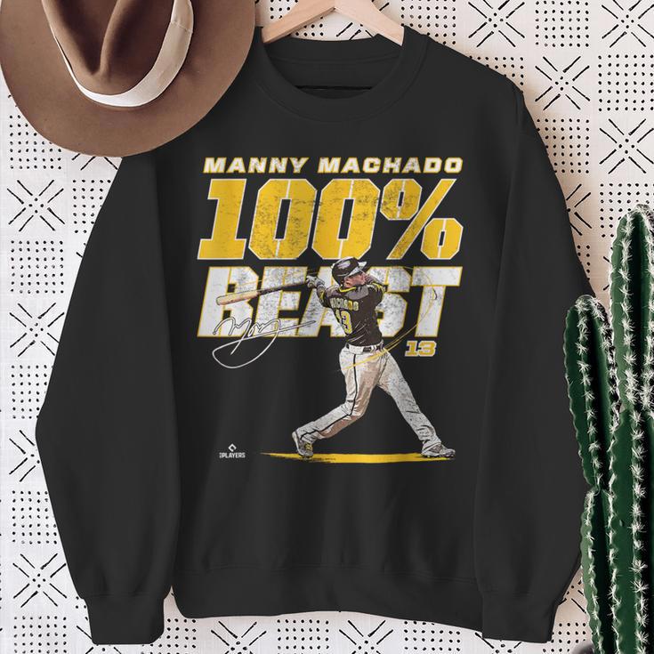 100 Beast Manny Machadoan Diego Mlbpa スウェットシャツ 年配の女性への贈り物