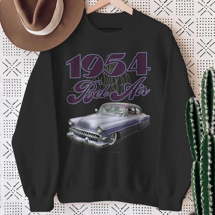 1954 Belair Low Rider Kustom リードそり ホットロッド マッスルカー スウェットシャツ 年配の女性への贈り物