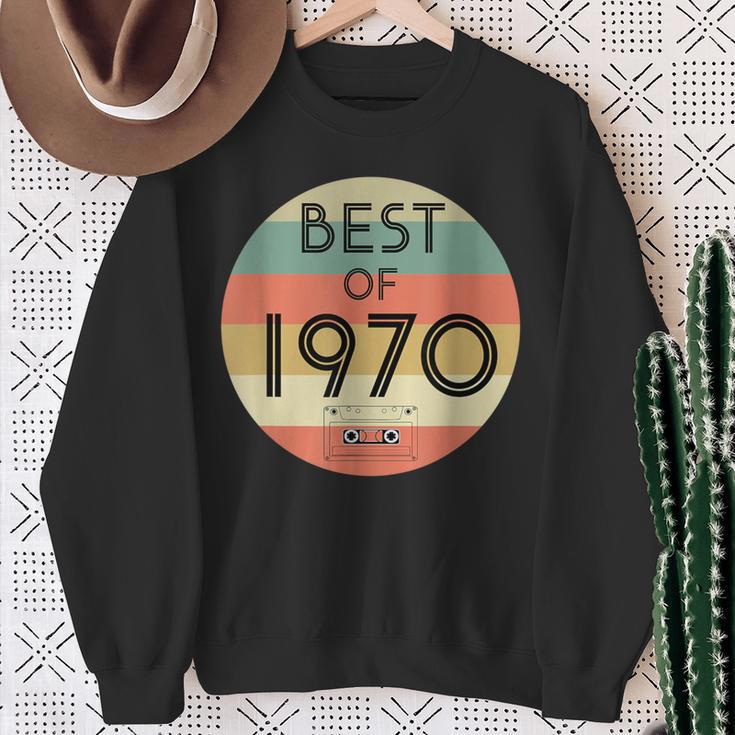 1970年生まれの1970年最高の誕生日プレゼント スウェットシャツ 年配の女性への贈り物