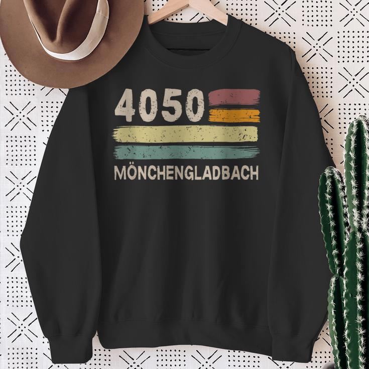 4050 Mönchengladbach レトロ郵便番号 ビンテージ スウェットシャツ 年配の女性への贈り物