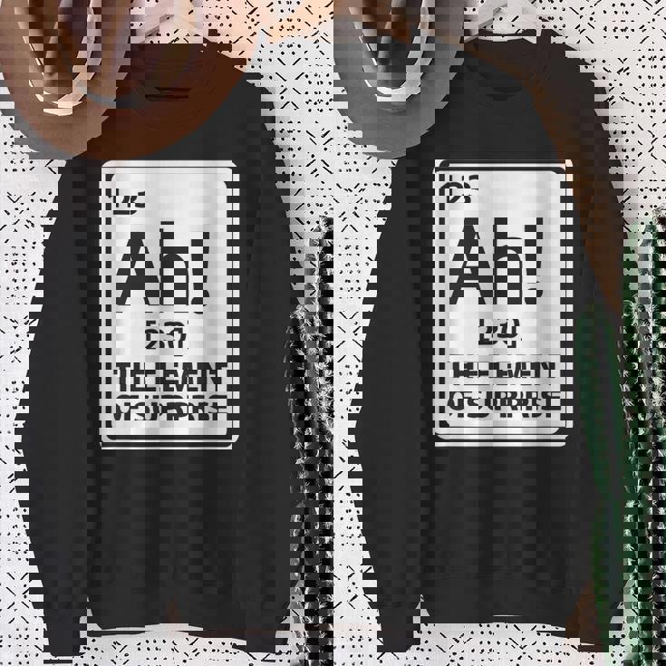 Ah The Element Ofurprise 周期表 スウェットシャツ 年配の女性への贈り物