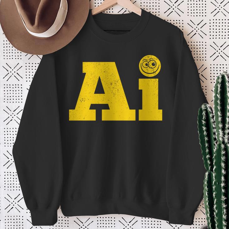 Ai 人工知能 Ai 長袖tシャツ スウェットシャツ 年配の女性への贈り物