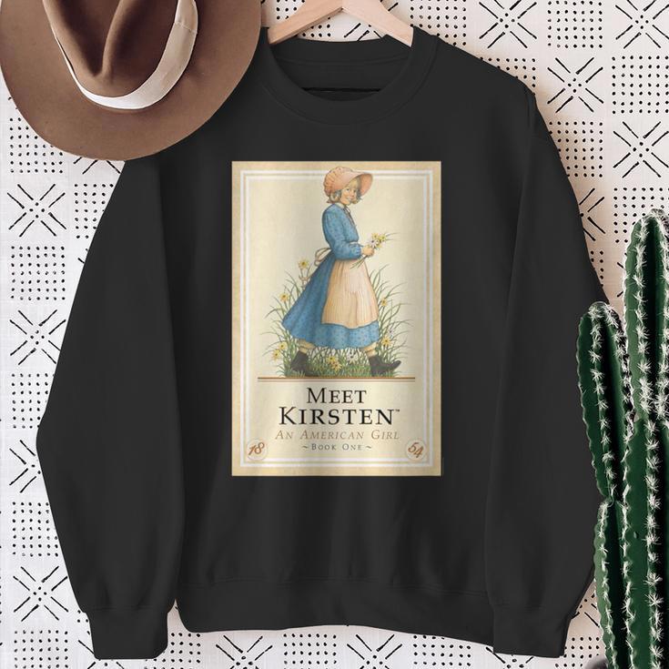 American Girl Meet Kirsten Book Cover Sweatshirt Gifts for Old Women