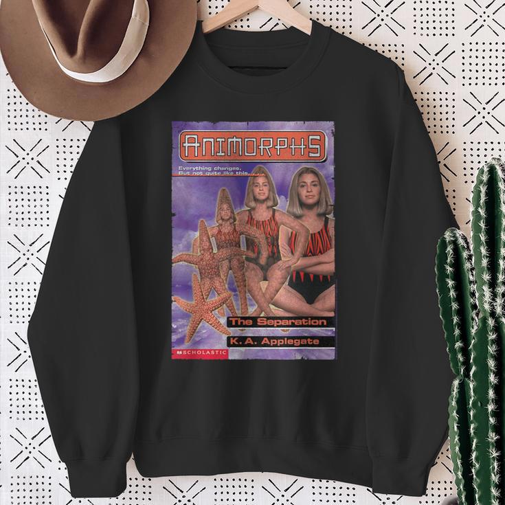 Animorphs The Separation Starfish Transformation Book Cover Sweatshirt Gifts for Old Women