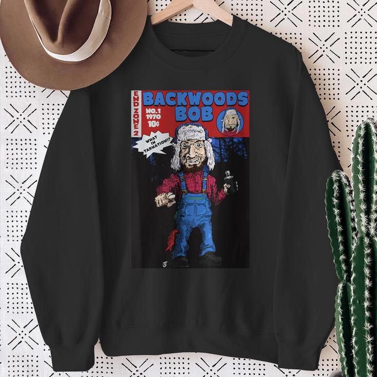 Backwoods Bob End Zone 2 Comic Book Sweatshirt Gifts for Old Women