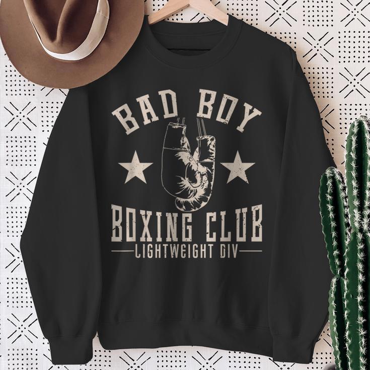 Bad Mad Boy ボクシングクラブ スウェットシャツ 年配の女性への贈り物