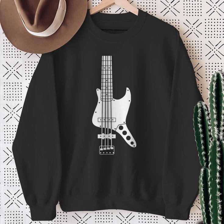 I Bass Guitar スウェットシャツ 年配の女性への贈り物
