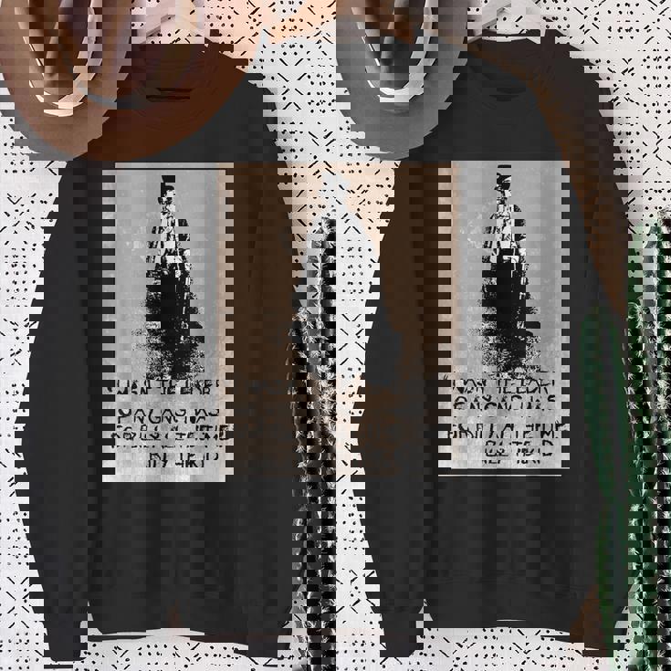 Billy The Kid 引用句付き スウェットシャツ 年配の女性への贈り物