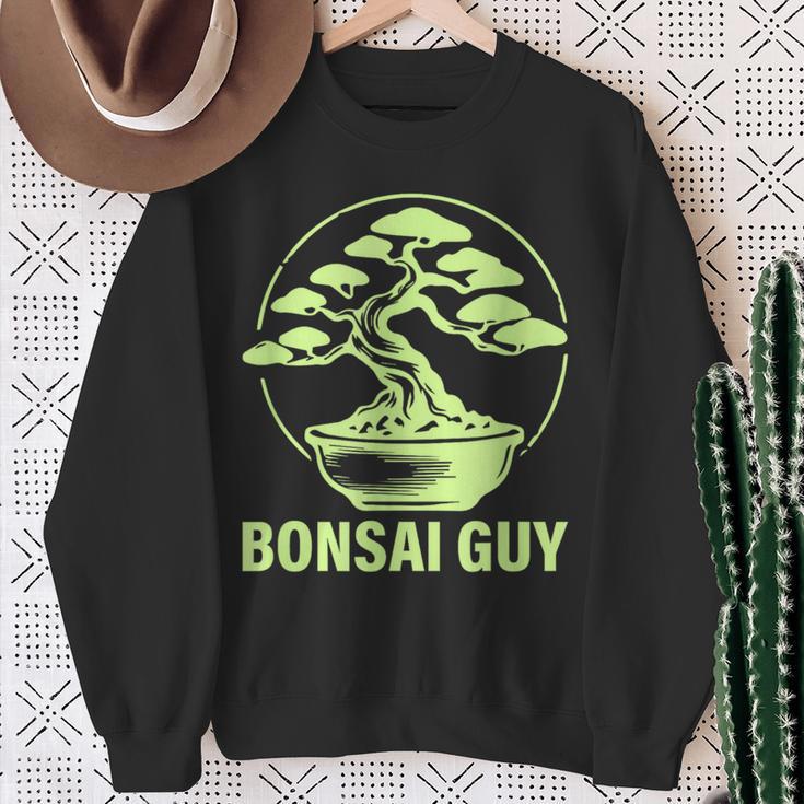 Bonsai Guy Penjing Penzai Bonsai 盆栽 スウェットシャツ 年配の女性への贈り物