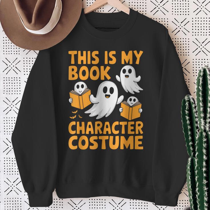 This Is My Book Character Costume Halloween Costume Sweatshirt Gifts for Old Women This Is My Book Character Costume Halloween Costume Sweatshirt Gifts for Old Women