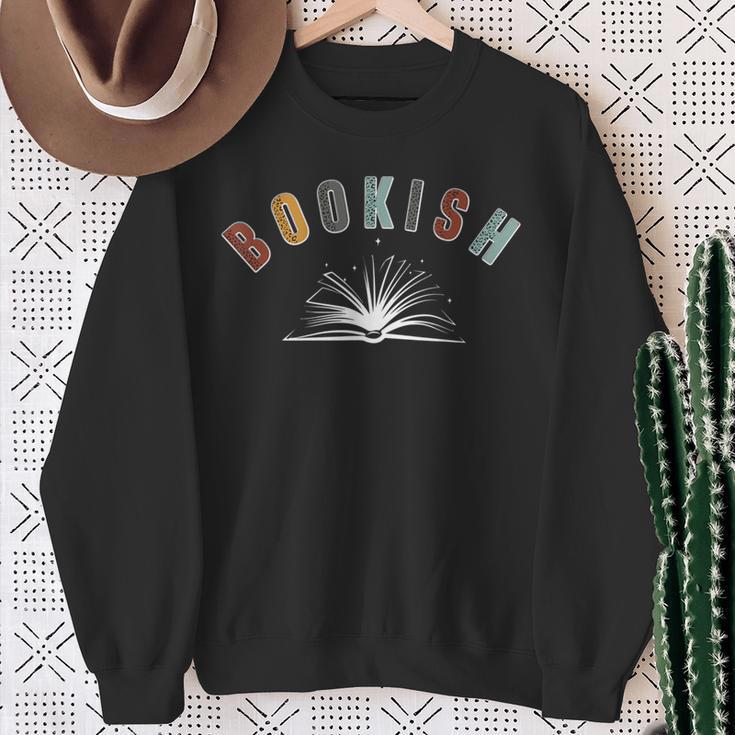 Book Lover Bookworm Bookish Reading School Librarian Sweatshirt Gifts for Old Women