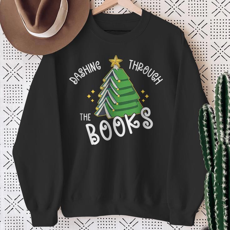 Book Lover Christmas Tree Holiday Reading Love To Read Sweatshirt Gifts for Old Women Book Lover Christmas Tree Holiday Reading Love To Read Sweatshirt Gifts for Old Women