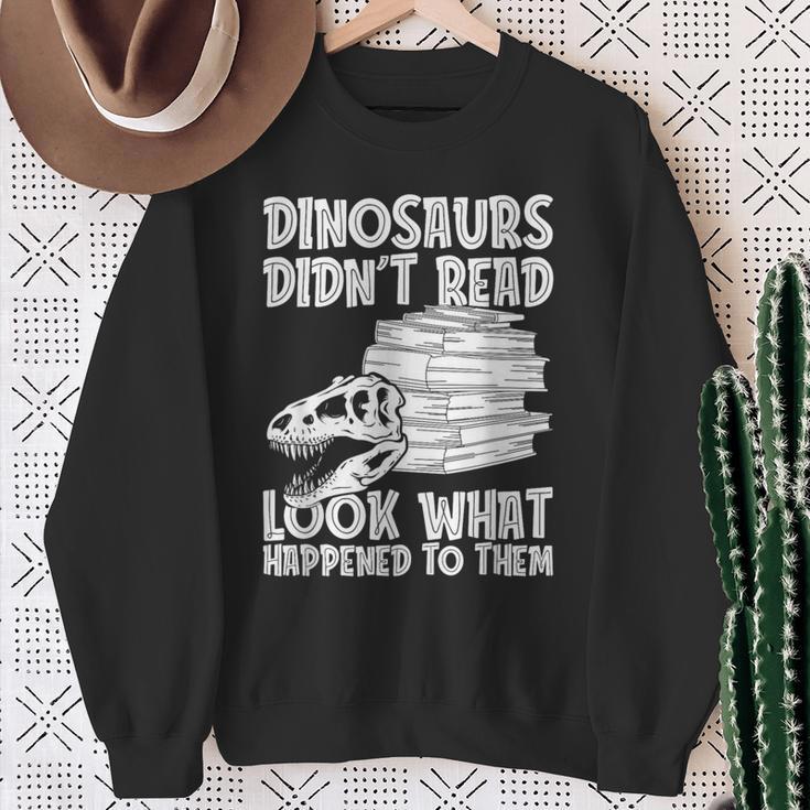 Book Lover Librarian Reading Rat Bookworm Sweatshirt Gifts for Old Women