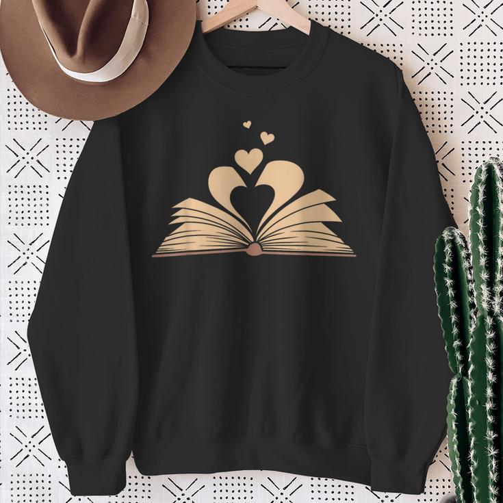 Book Lover Men Women Kids Bookworm Librarian Sweatshirt Gifts for Old Women