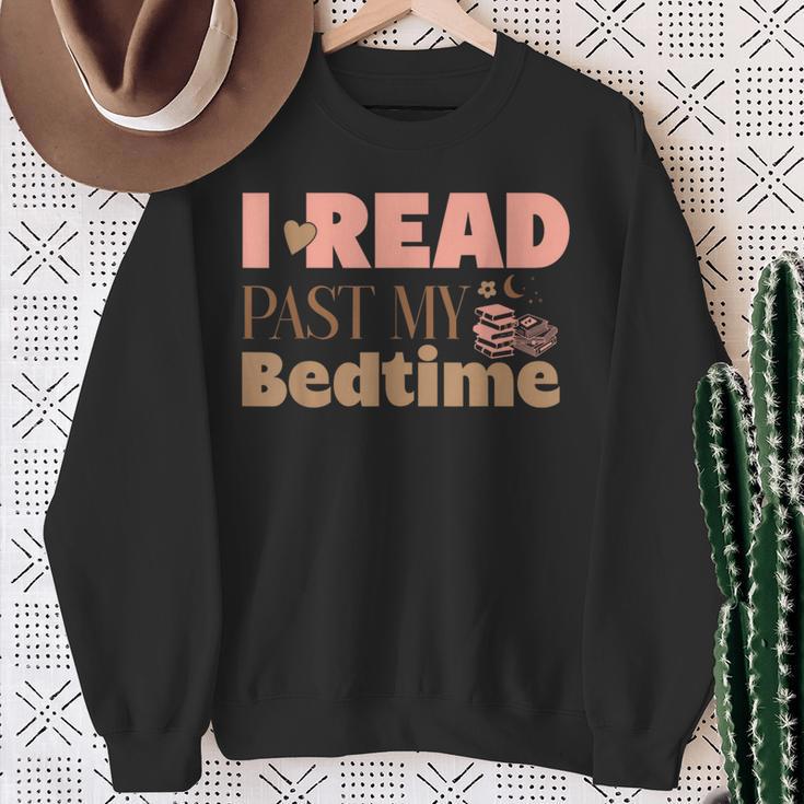 Book Lover I Read Past My Bedtime Bookworm Reader Librarian Sweatshirt Gifts for Old Women Book Lover I Read Past My Bedtime Bookworm Reader Librarian Sweatshirt Gifts for Old Women