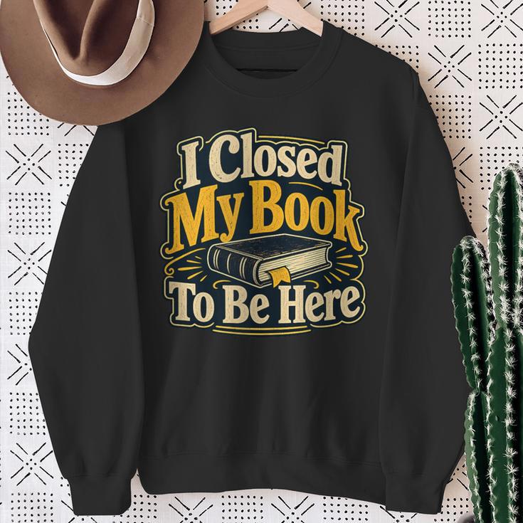 Book Lover Reader Librarian Teacher Reading Humor Sweatshirt Gifts for Old Women