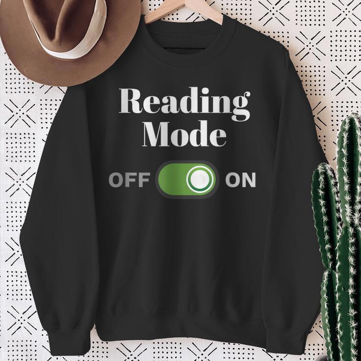Book Lover Readers Reading Mode On Sweatshirt Gifts for Old Women Book Lover Readers Reading Mode On Sweatshirt Gifts for Old Women