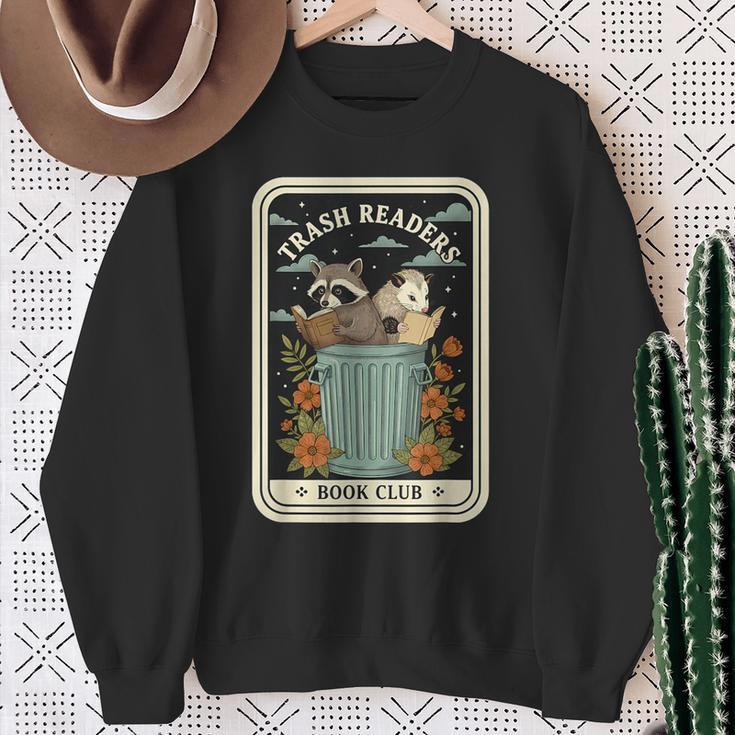 Book Lover Reading Trash Readers Book Club Tarot Card Sweatshirt Gifts for Old Women Book Lover Reading Trash Readers Book Club Tarot Card Sweatshirt Gifts for Old Women