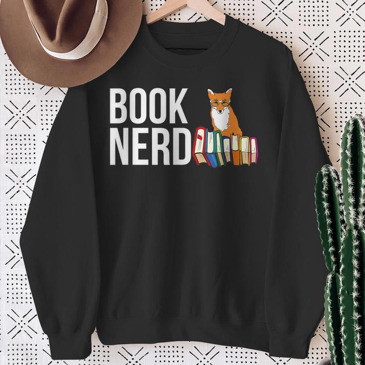 Book Nerd Book Lover Sweatshirt Gifts for Old Women