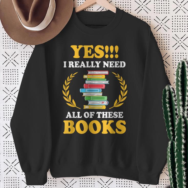 Book Reading Books Library Reading Rat Bookworm Sweatshirt Gifts for Old Women