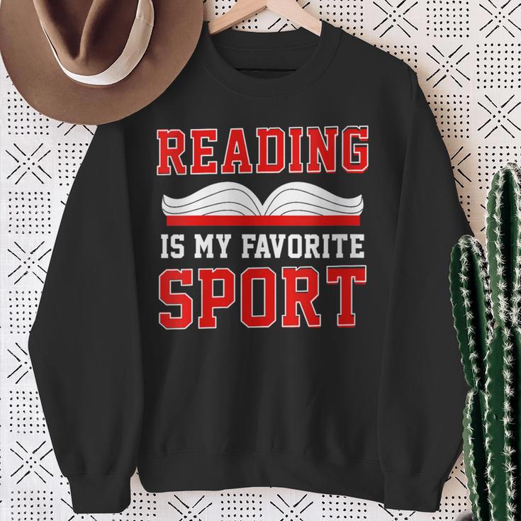 Book Reading Reading Is My Favorite Sport Sweatshirt Gifts for Old Women Book Reading Reading Is My Favorite Sport Sweatshirt Gifts for Old Women