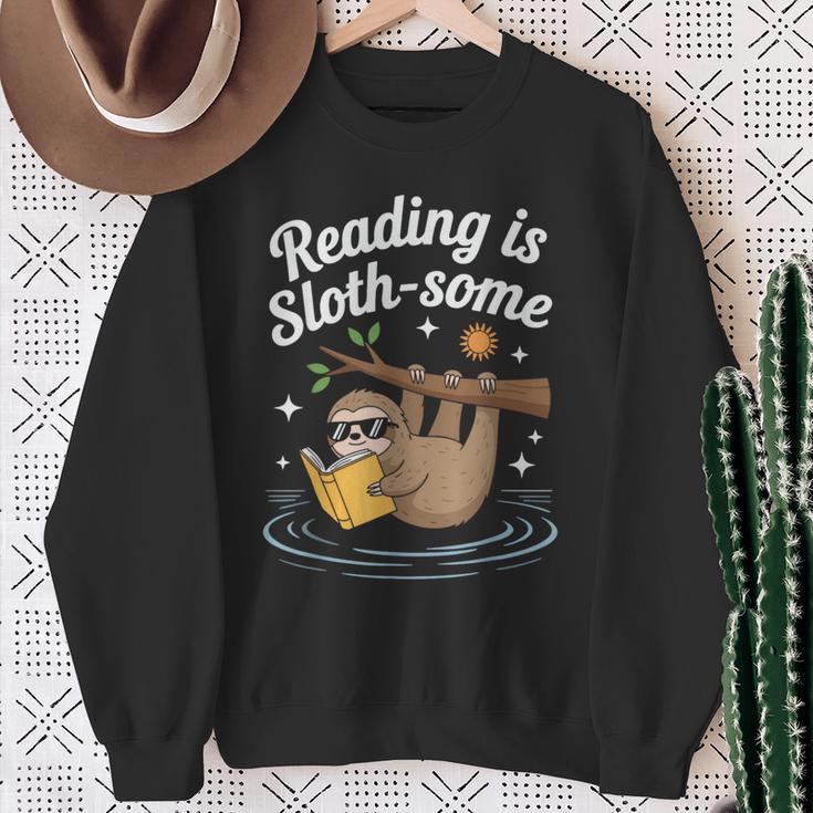 Booktrovert Shirt Reading Is Sloth Some Book Lover Sweatshirt Gifts for Old Women Booktrovert Shirt Reading Is Sloth Some Book Lover Sweatshirt Gifts for Old Women