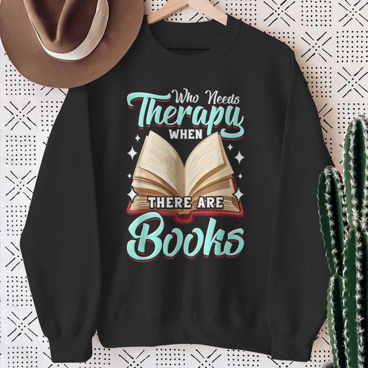 Bookworm Book Nerd Book Lovers Bookish Books Sweatshirt Gifts for Old Women