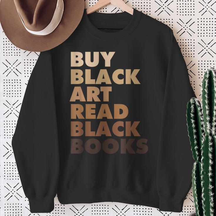 Buy Art Read Black Books Sweatshirt Gifts for Old Women Buy Art Read Black Books Sweatshirt Gifts for Old Women