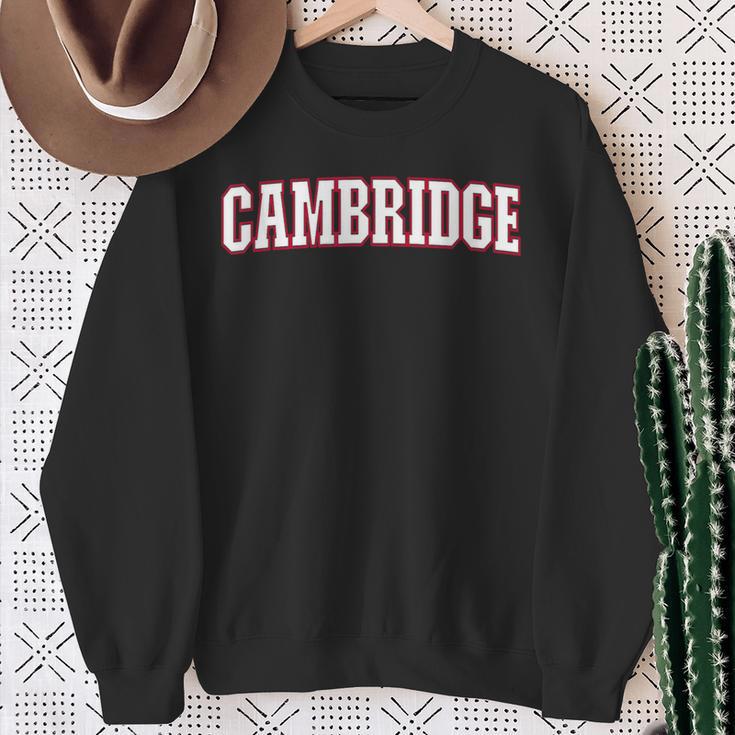 Cambridge Uk England ケンブリッジ スウェットシャツ 年配の女性への贈り物