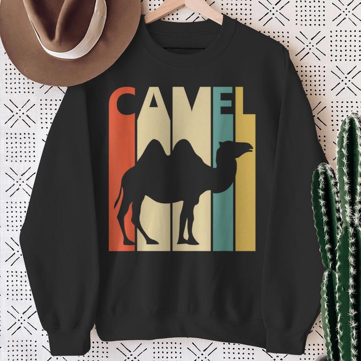 Camel ラクダ 動物 スウェットシャツ 年配の女性への贈り物