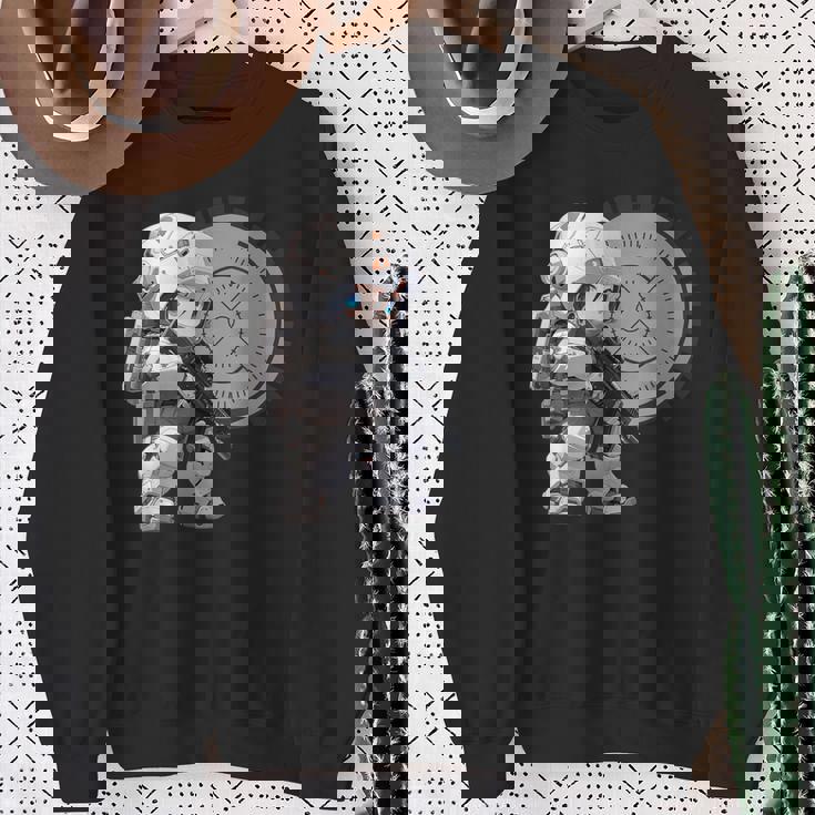 Chibi Charaeries 【アニメ、ちびキャラ、デフォルメ、タクティカル、かわいい、かっこいい】 スウェットシャツ 年配の女性への贈り物