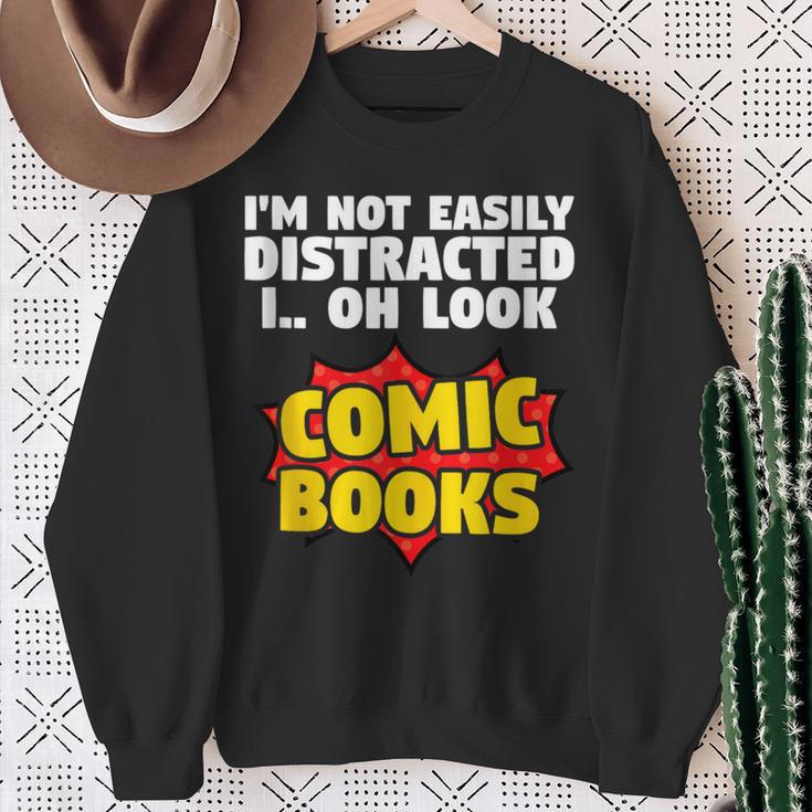Comic Book Collector Comics Lover Comic Book Collecting Sweatshirt Gifts for Old Women Comic Book Collector Comics Lover Comic Book Collecting Sweatshirt Gifts for Old Women