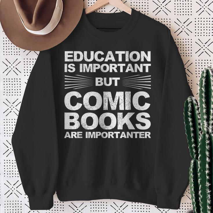 Cool Comic Book Art For Men Women Comic Book Cartoon Lovers Sweatshirt Gifts for Old Women Cool Comic Book Art For Men Women Comic Book Cartoon Lovers Sweatshirt Gifts for Old Women