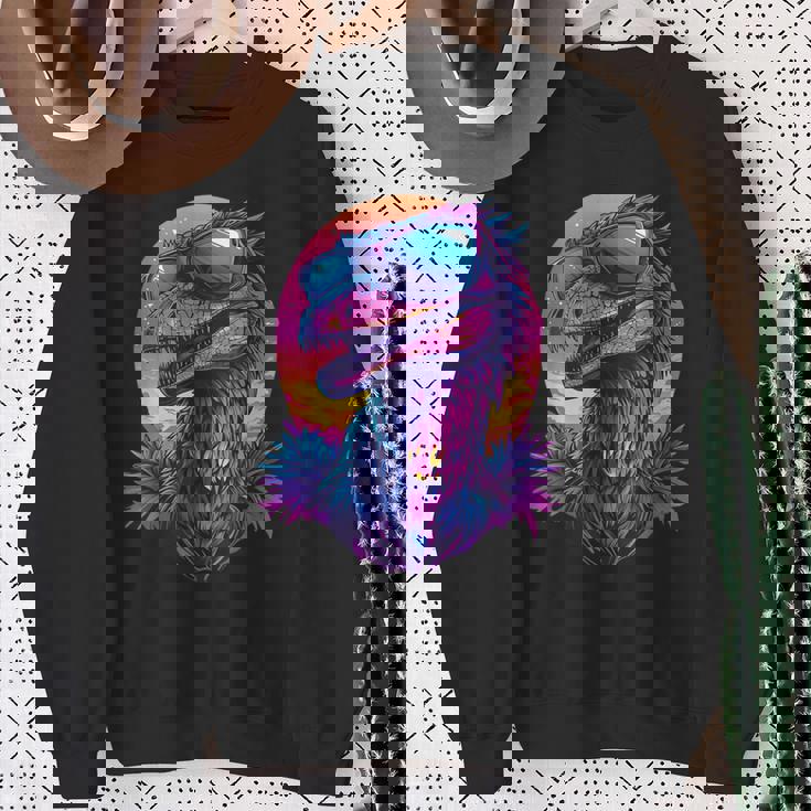 Cool Utahraptor Graphic Dinosaur Dino Lover スウェットシャツ 年配の女性への贈り物