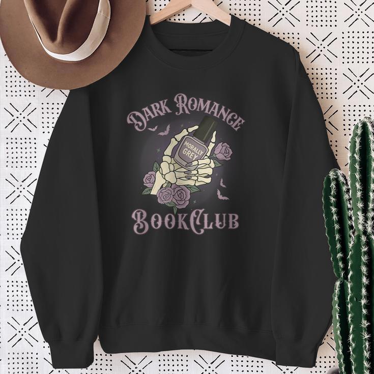 Dark Romance Book Lover Tee Sweatshirt Gifts for Old Women