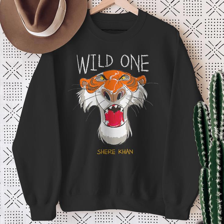 Disney The Jungle Book Shere Khan Wild One Big Face Poster Sweatshirt Gifts for Old Women