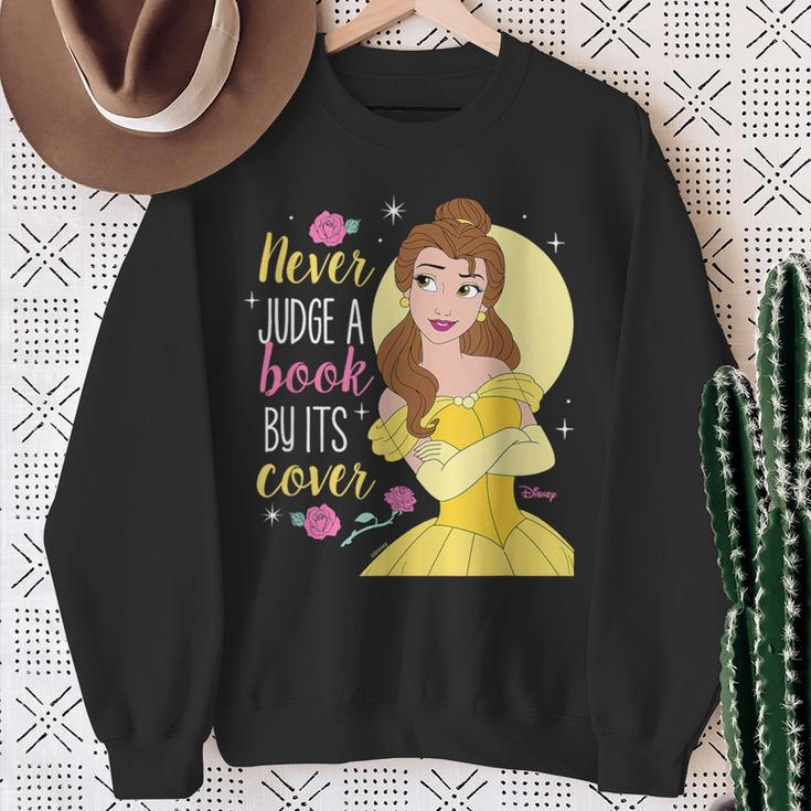 Disney Princess Never Judge A Book By Its Cover Sweatshirt Gifts for Old Women