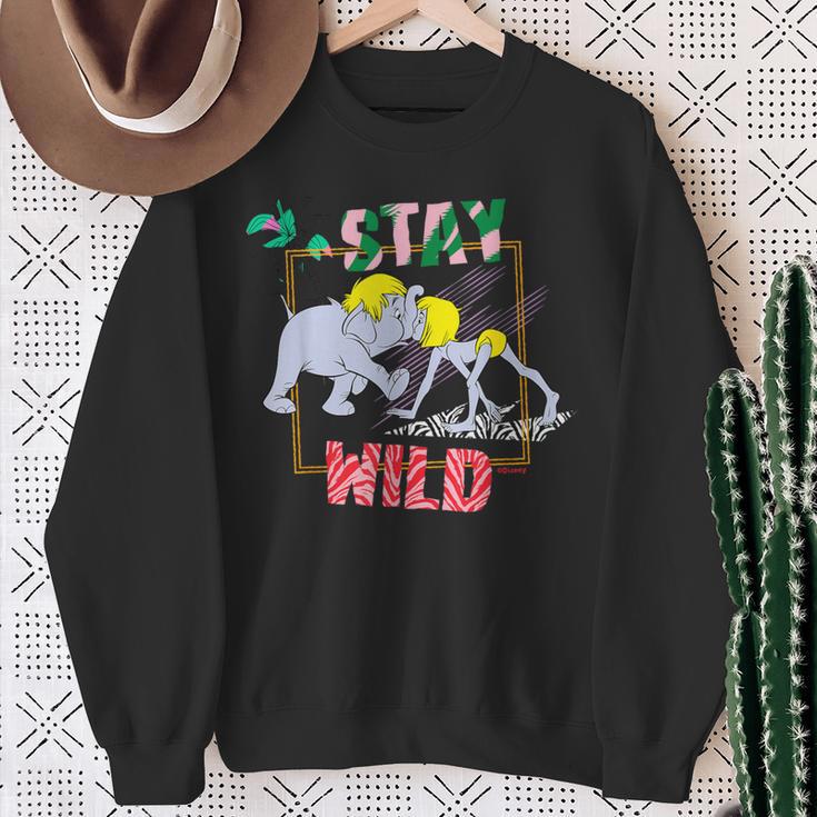 Disney’s The Jungle Book 55th Anniversary Stay Wild Sweatshirt Gifts for Old Women