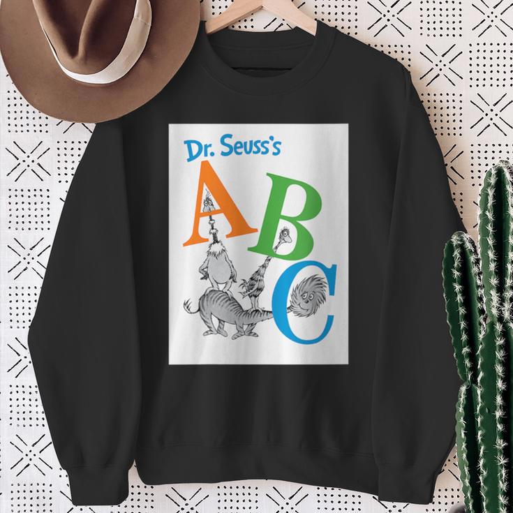 Dr Seuss ABC Book Cover Sweatshirt Gifts for Old Women